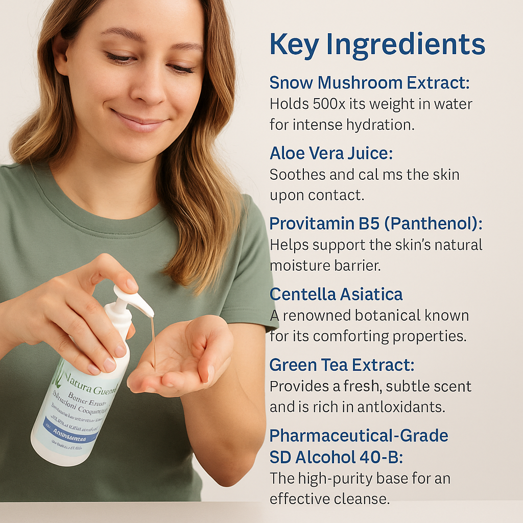 NaturaGuard Rinse-Free Botanical Cleanser Gel