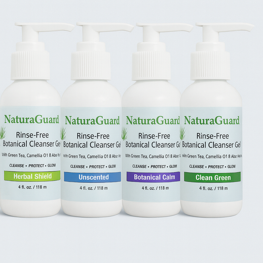 NaturaGuard Rinse-Free Botanical Cleanser Gel
