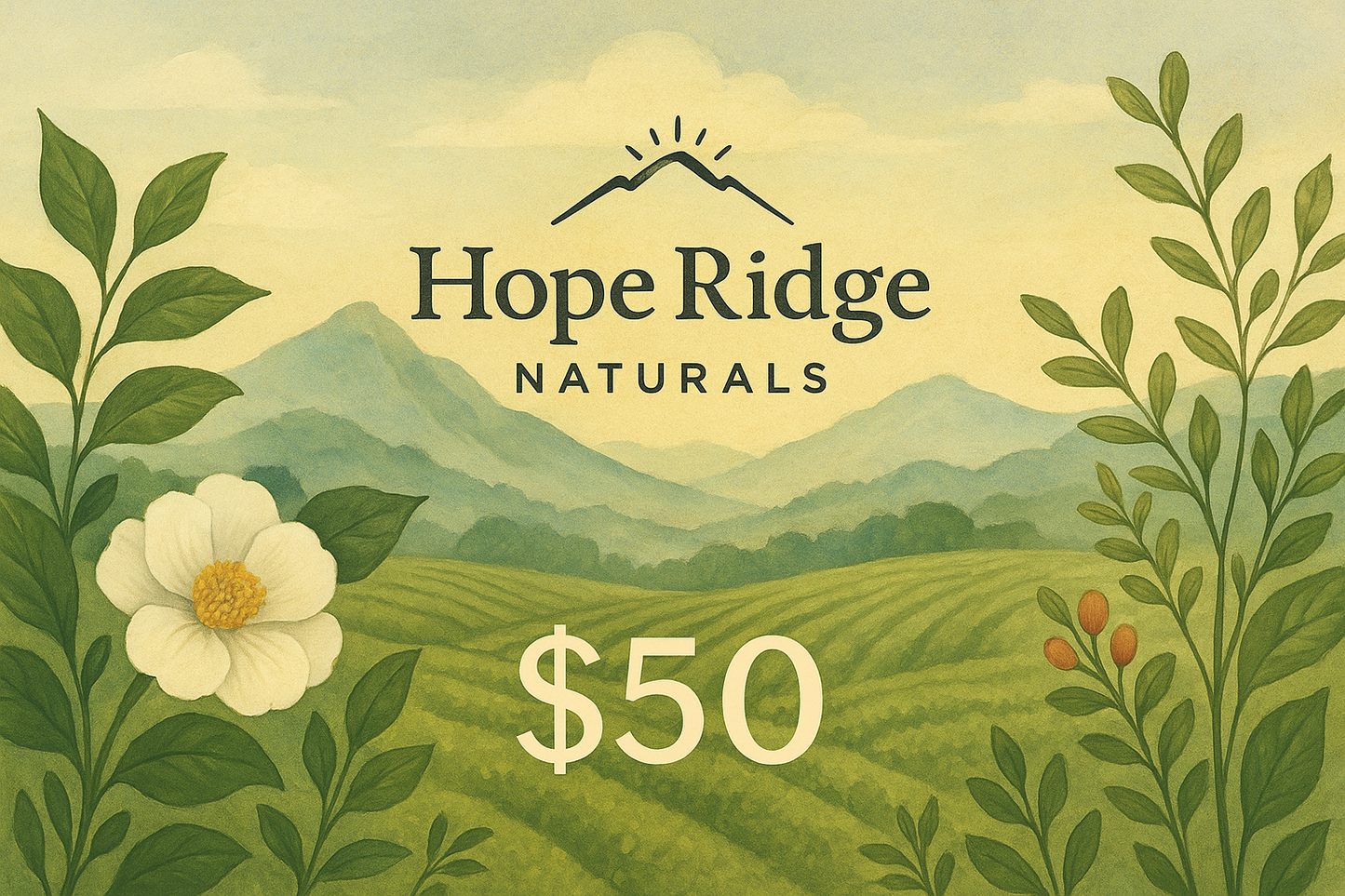 Hope Ridge Naturals Gift Card