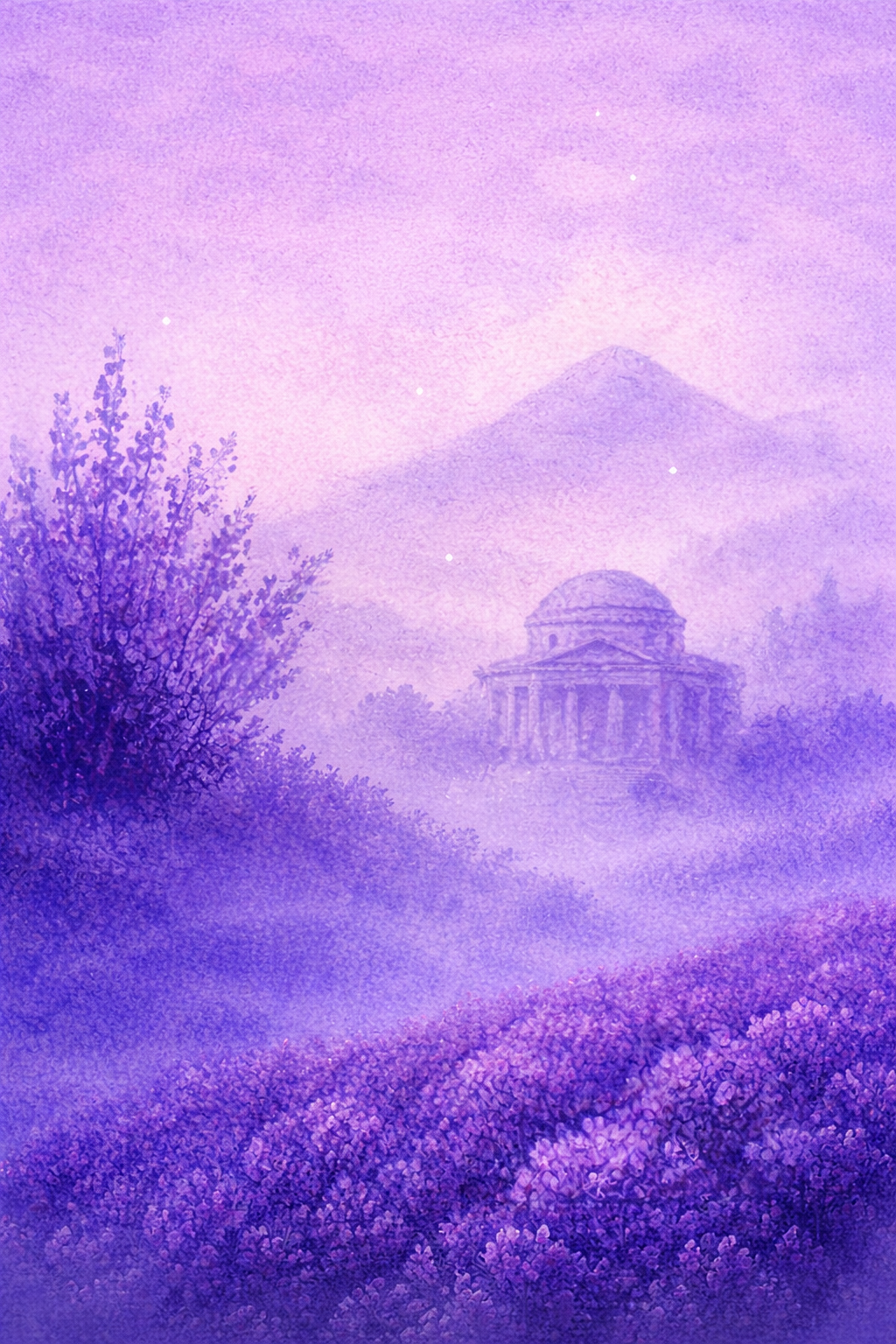 Smoky Violet Perfume Oil – 7 ml Rollerball
