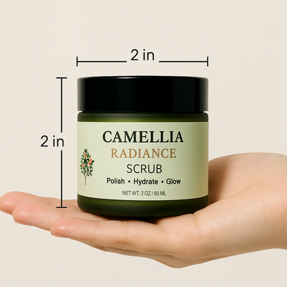 Camellia Radiance Scrub - Green Tea/White Tea Antioxidant Scrub
