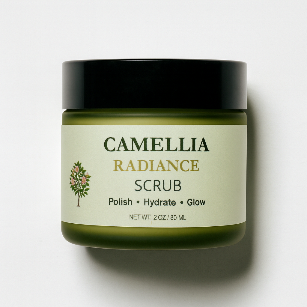 Camellia Radiance Scrub - Green Tea/White Tea Antioxidant Scrub