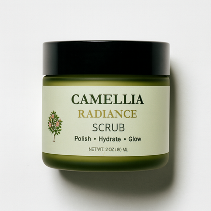 Camellia Radiance Scrub - Green Tea/White Tea Antioxidant Scrub