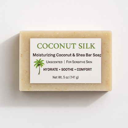 Coconut Silk – Moisturizing Coconut & Shea Bar Soap