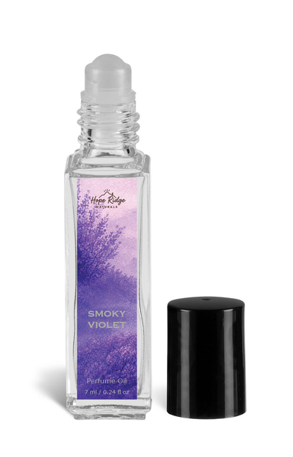 Smoky Violet Perfume Oil – 7 ml Rollerball