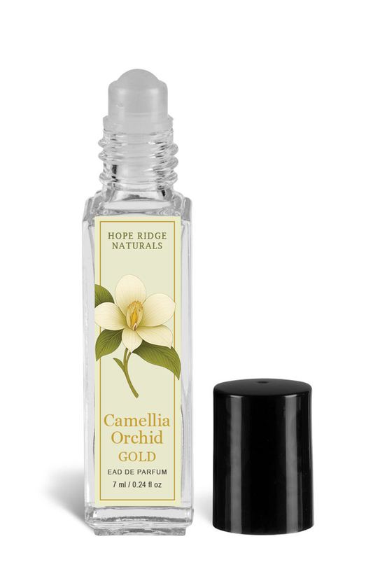 Camellia Orchid Gold – Eau de Parfum (7 ml Rollerball)